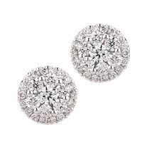 Earrings Valentina Callegher Woman in White Gold Diamante 0.95 Ct 11745*S - 11745*S